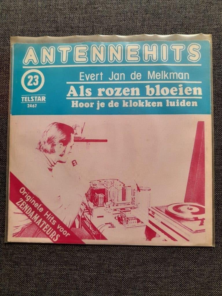 Evert Jan de Melkman - Als Rozen Bloeien/Hoor je de Klokken, Verzenden, 7 inch, Schlager, Zo goed als nieuw