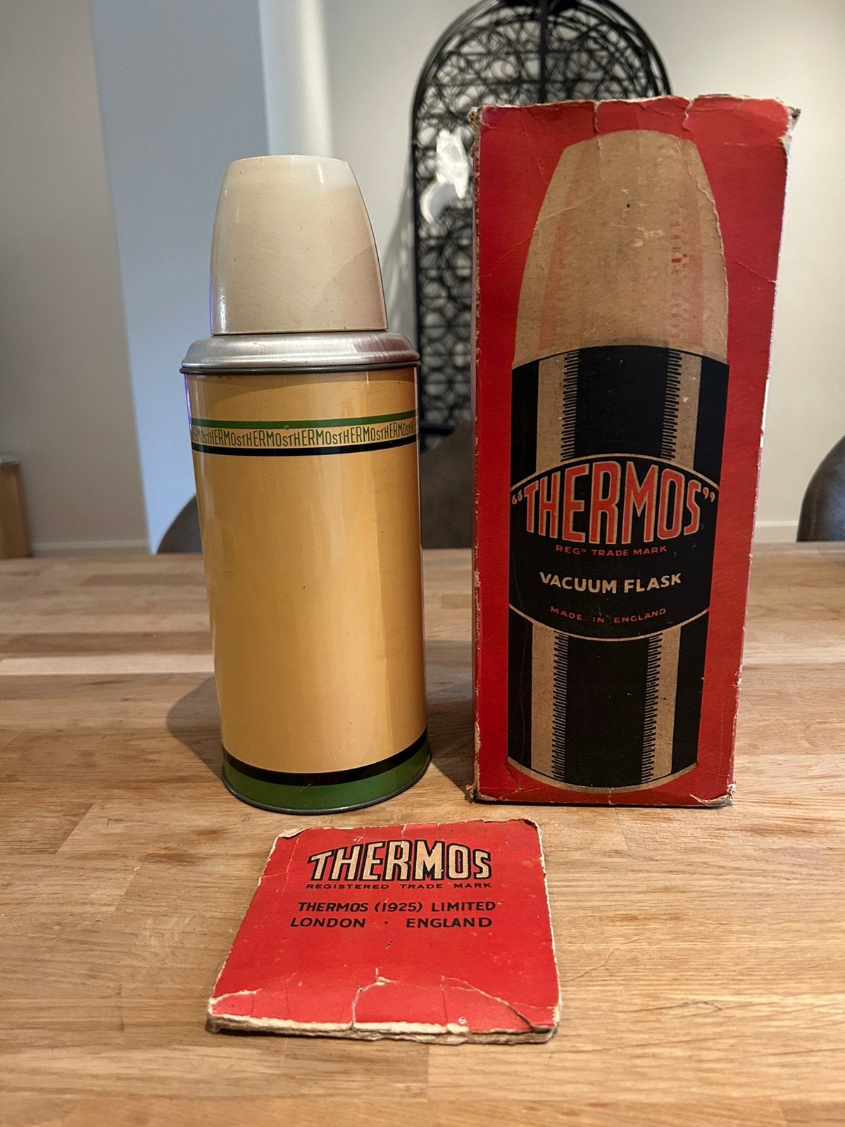 Britse thermos flask NOS raf airborne glider pilot, Ophalen of Verzenden, Luchtmacht, Engeland, Overige typen
