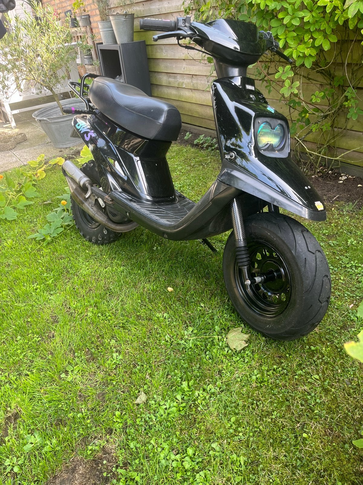 Yamaha BW's booster geel kenteken, te koop of ruilen electri, Fietsen en Brommers, Ophalen, Gebruikt