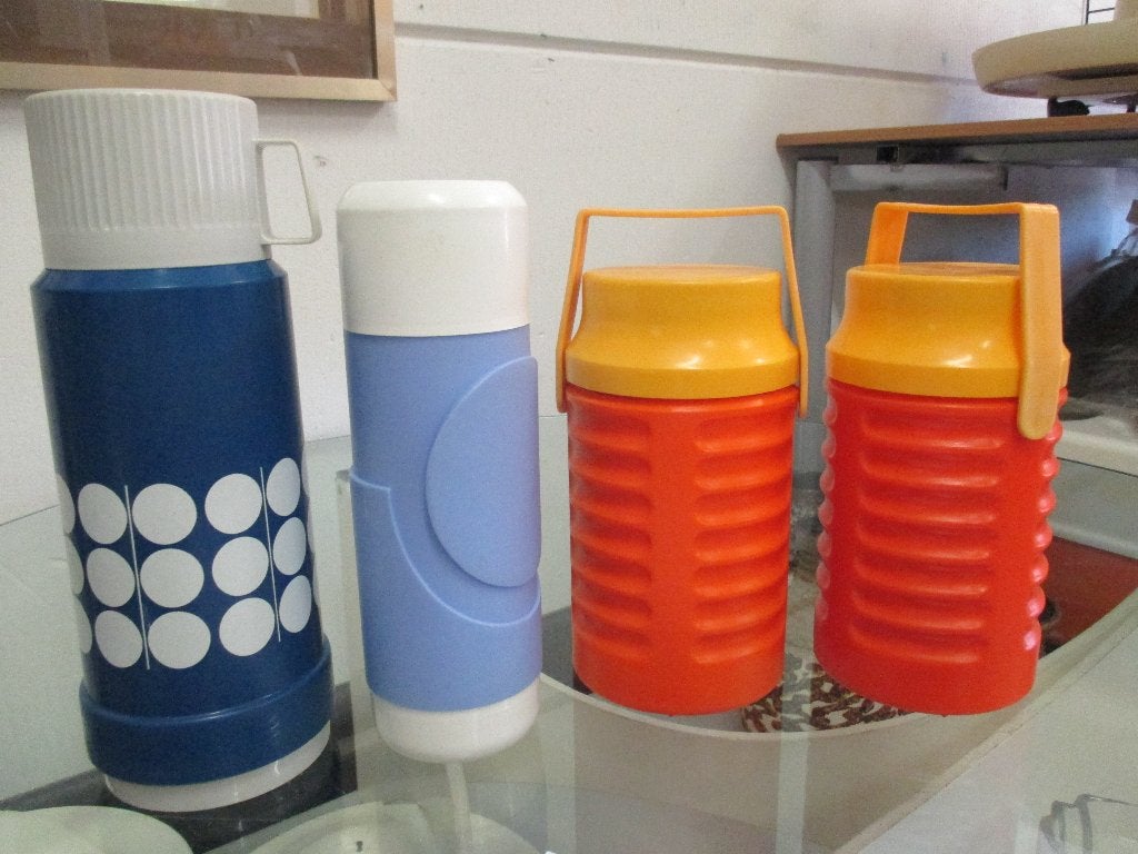 diverse thermoskan jaren 70 design retro, Verzamelen, Ophalen of Verzenden, Overige typen