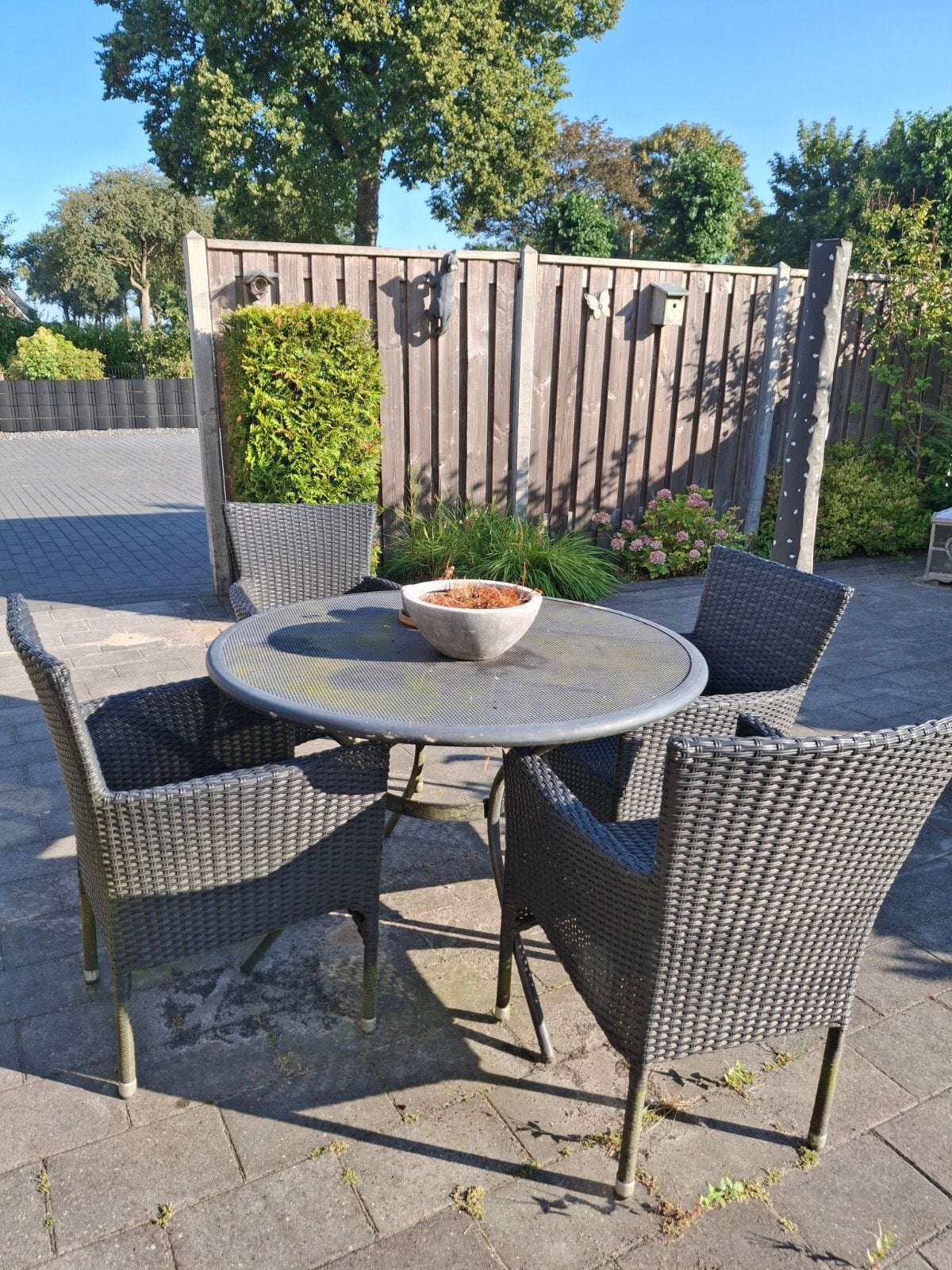 tuinset, Ophalen, Gebruikt, Tuinset, Eettafel