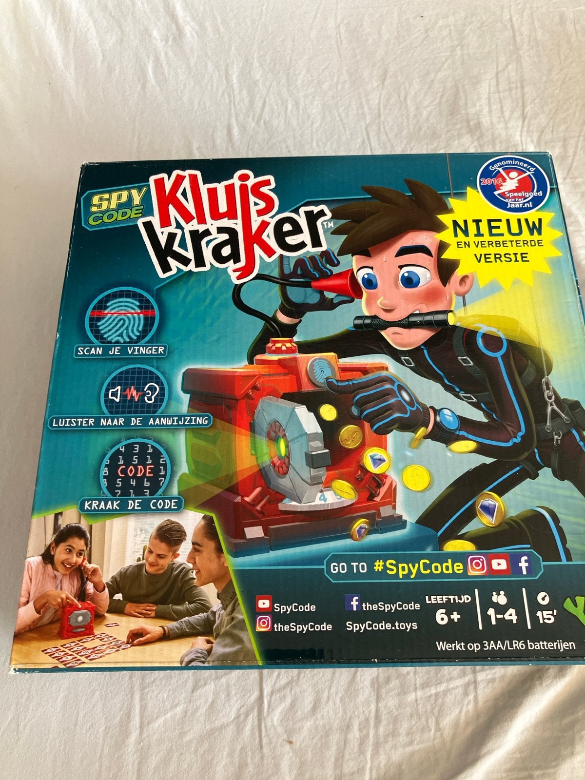 Spy Code Kluis Kraker - Compleet Gezelschapsspel, Ophalen of Verzenden, Zo goed als nieuw, Jongen of Meisje