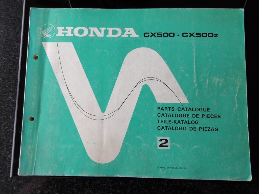 Origineel werkplaatshandboek Honda CX500 CX500Z, Motoren, Verzenden, Honda