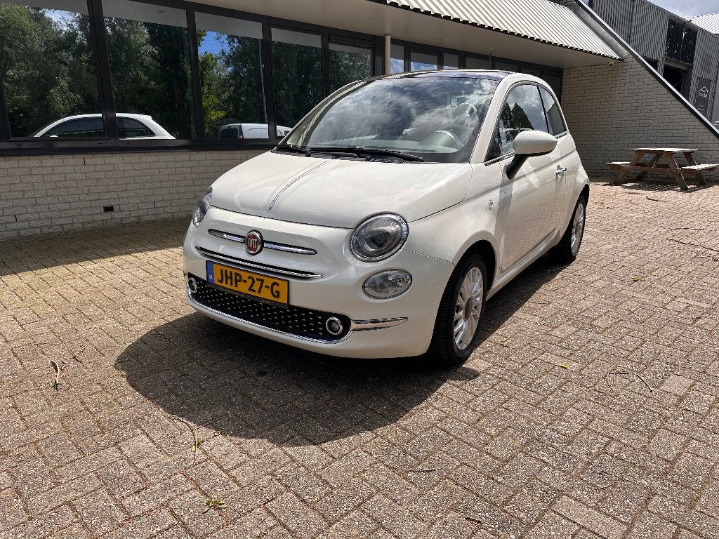 Fiat 500 Twinair Turbo  2017 panoramadak, Auto's, Fiat, Voorwielaandrijving, Stof, Elektrische ramen, Bedrijf
