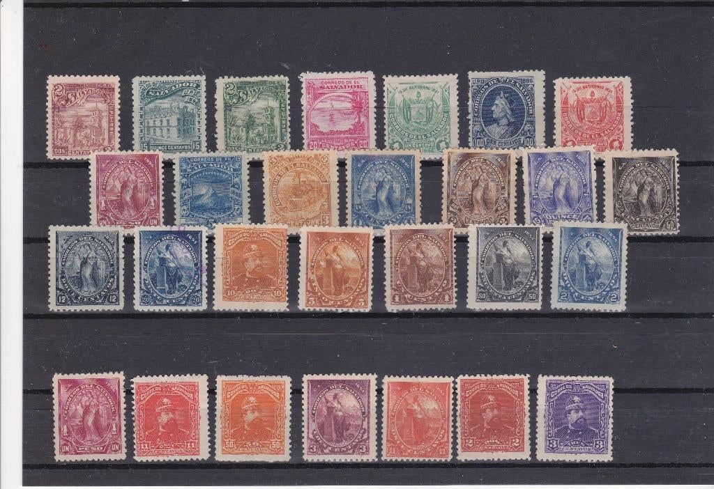 225. Salvador oud, Ophalen of Verzenden, Postfris, Midden-Amerika