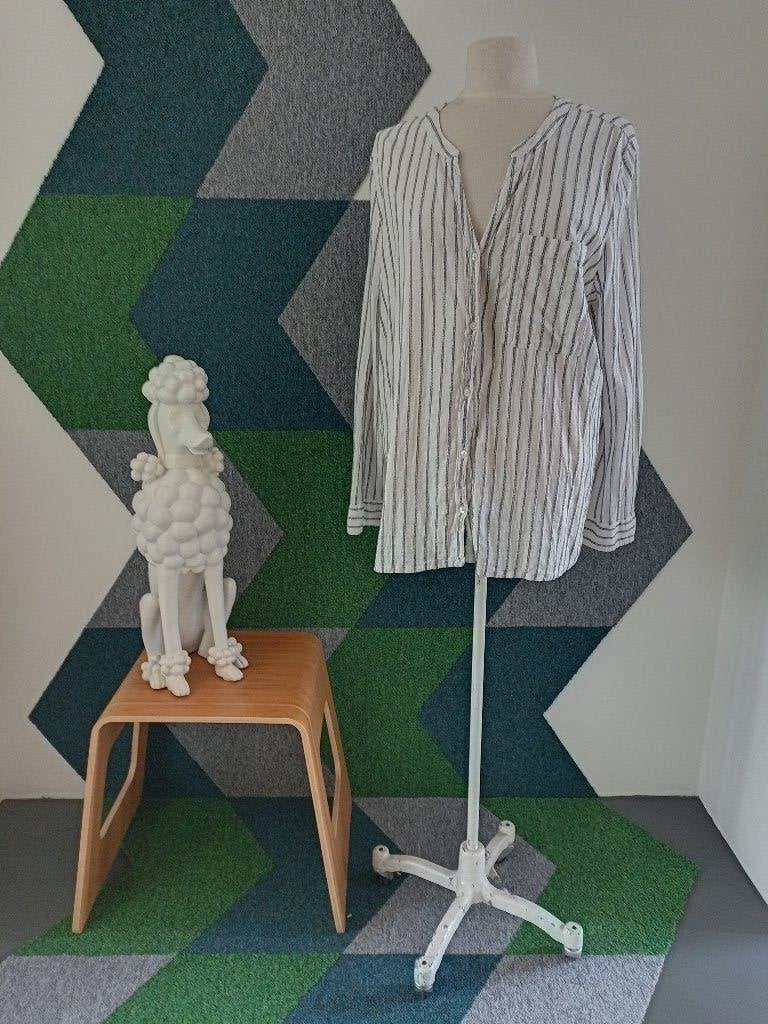 Super mooi katoenen tuniek van de Hema maat xl, Kleding | Dames, Ophalen, Wit, Maat 46/48 (XL) of groter, Zo goed als nieuw