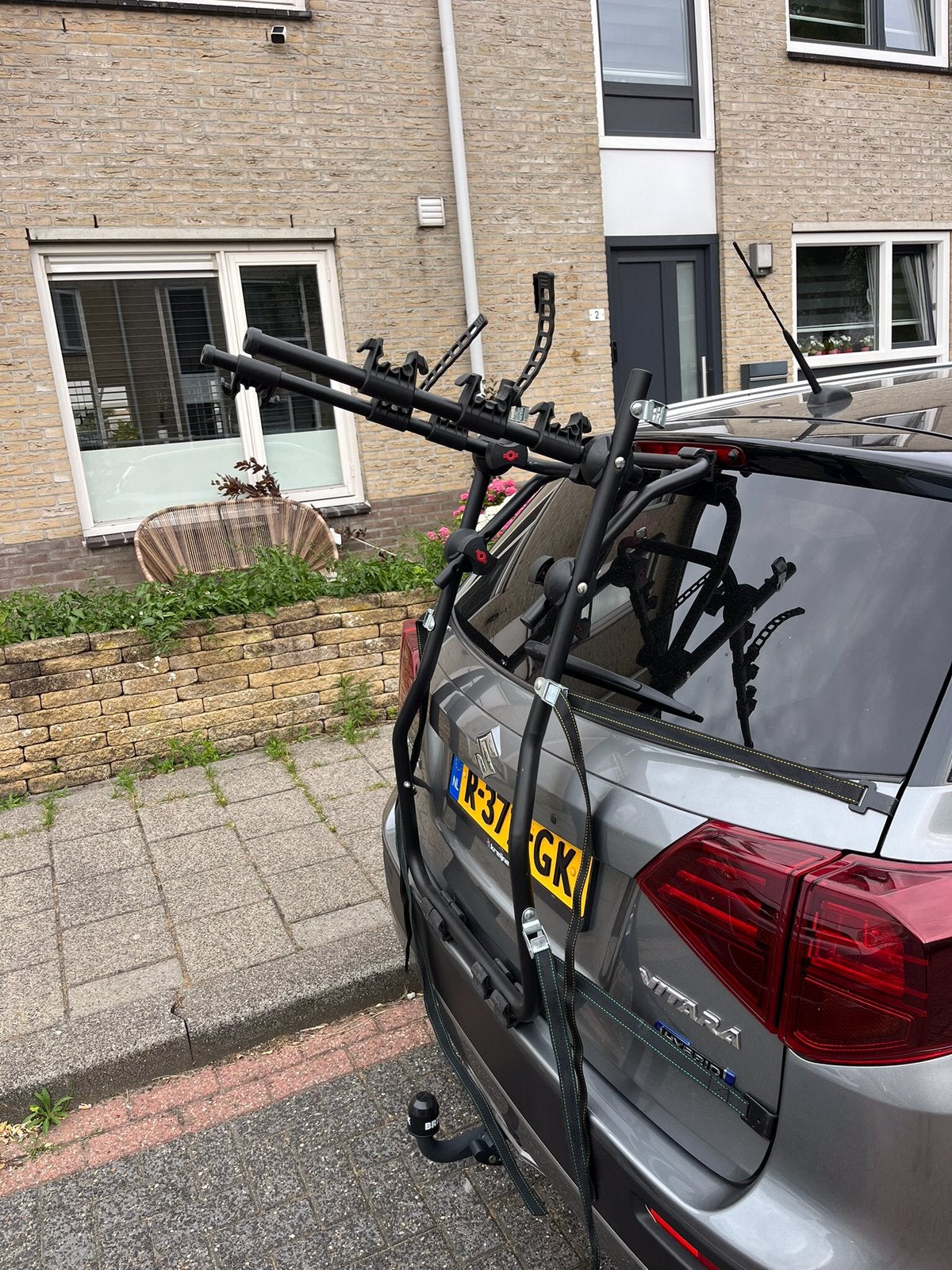 Fietsedrager Menabo Viper (gebruik zonder trekhaak), Auto diversen, Ophalen, Zo goed als nieuw, Achterklepdrager