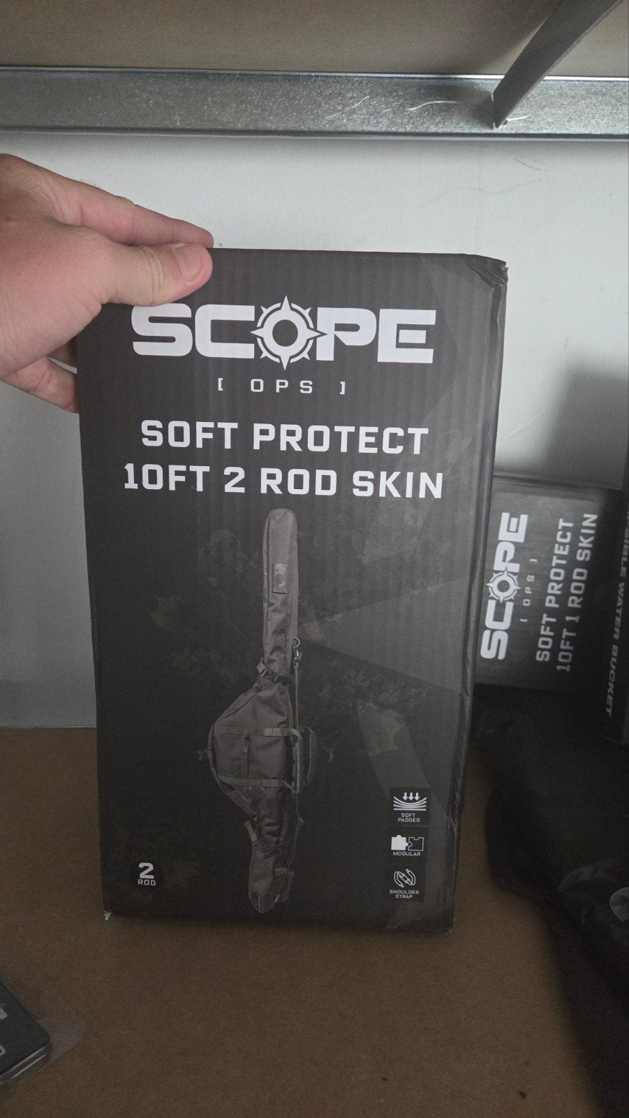 Nash Scope Ops 10ft 2 Rod Skin Foudraal, Ophalen of Verzenden, Nieuw, Koffer of Tas