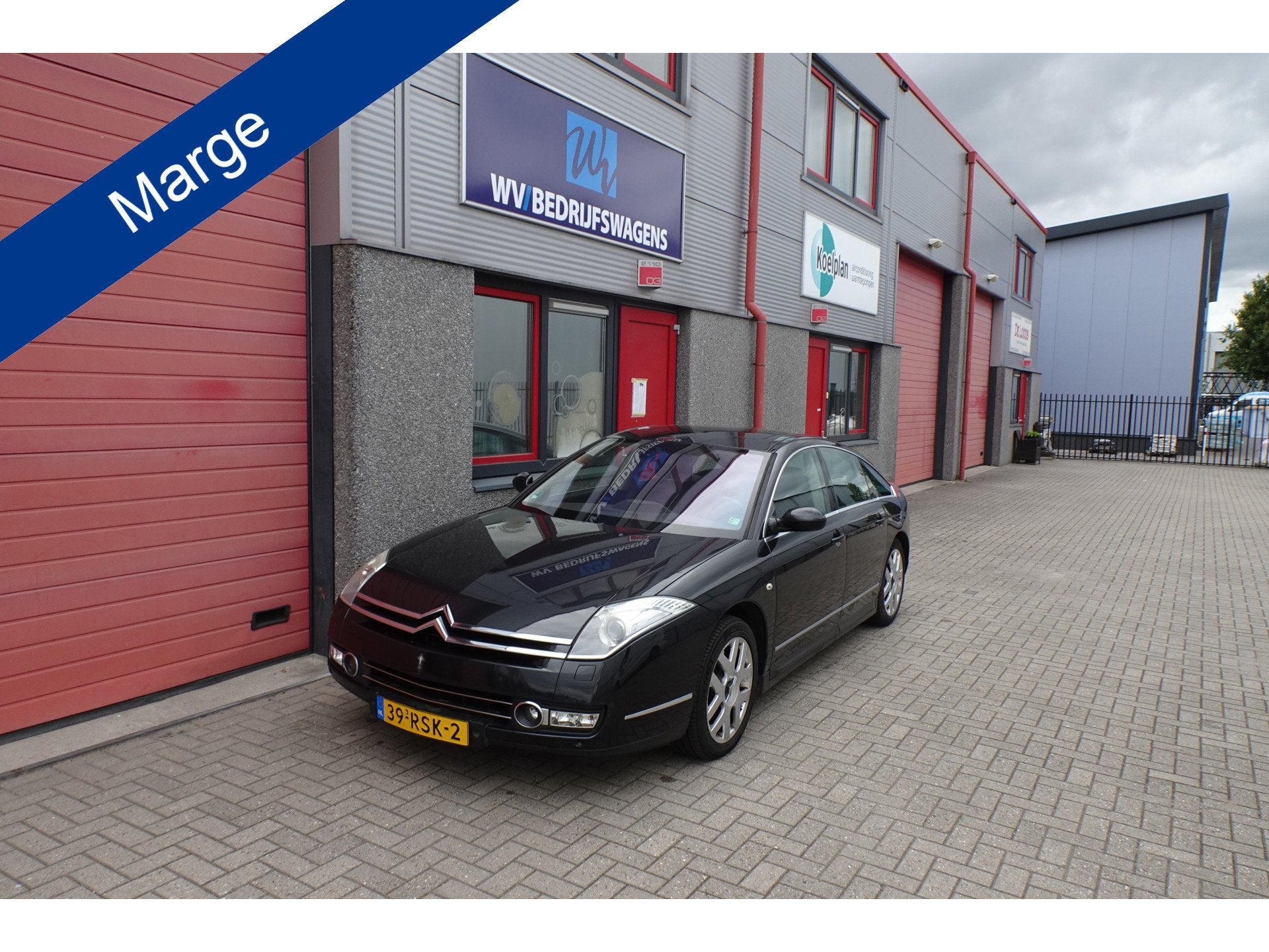 Citroën C6 2.7 HdiF V6 bom vol (bj 2007, automaat), Auto's, Gebruikt, Zwart, C6, Zwart