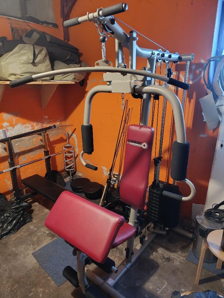 Complete home gym + boksset (92 kg + atlas + Dragon Gym), Ophalen, Zo goed als nieuw, Unisex volwassen