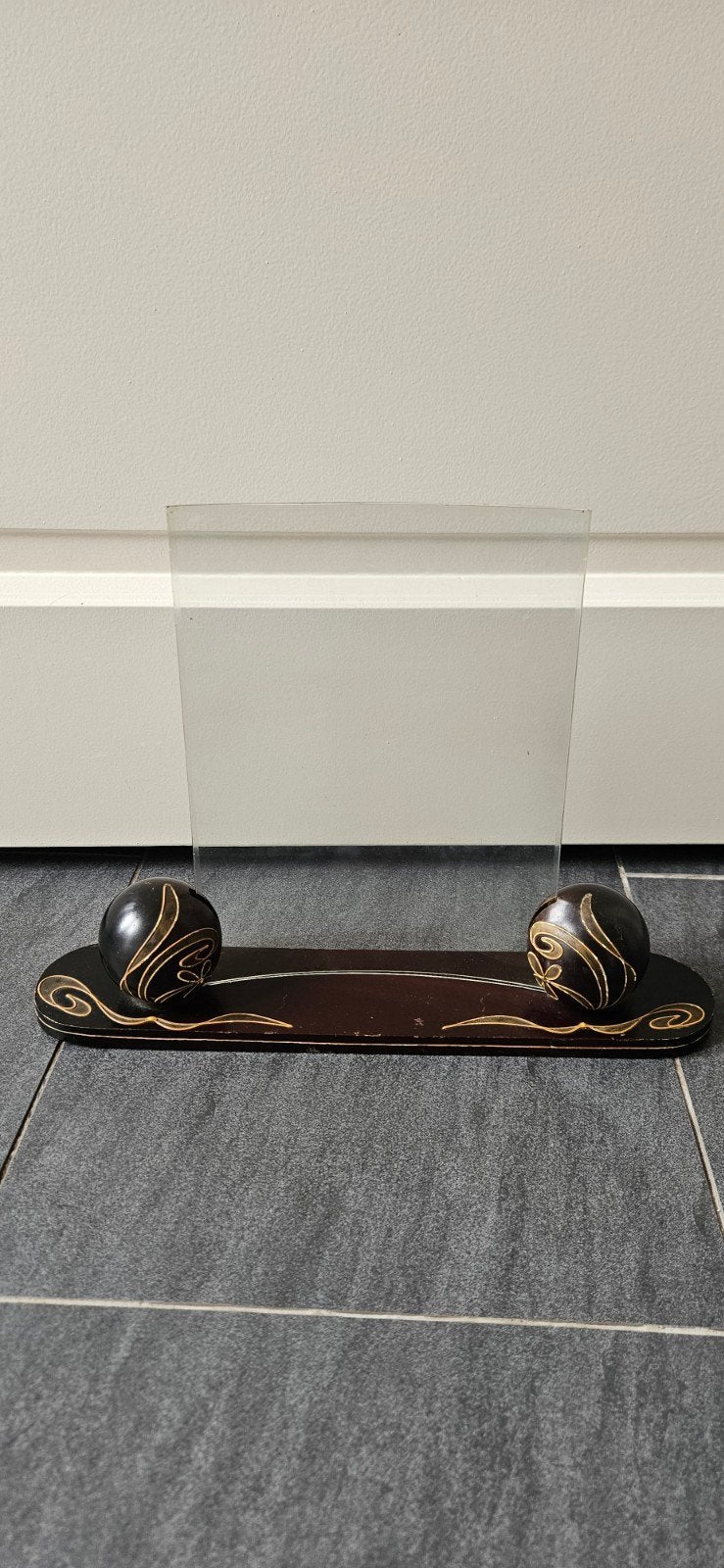 Art Deco Fotostandaard - Vintage Fotolijstje 34 cm, Ophalen of Verzenden