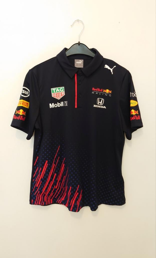Puma Red Bull Racing polo shirt maat L 2021 Max Verstappen, Ophalen of Verzenden, Zo goed als nieuw, Formule 1