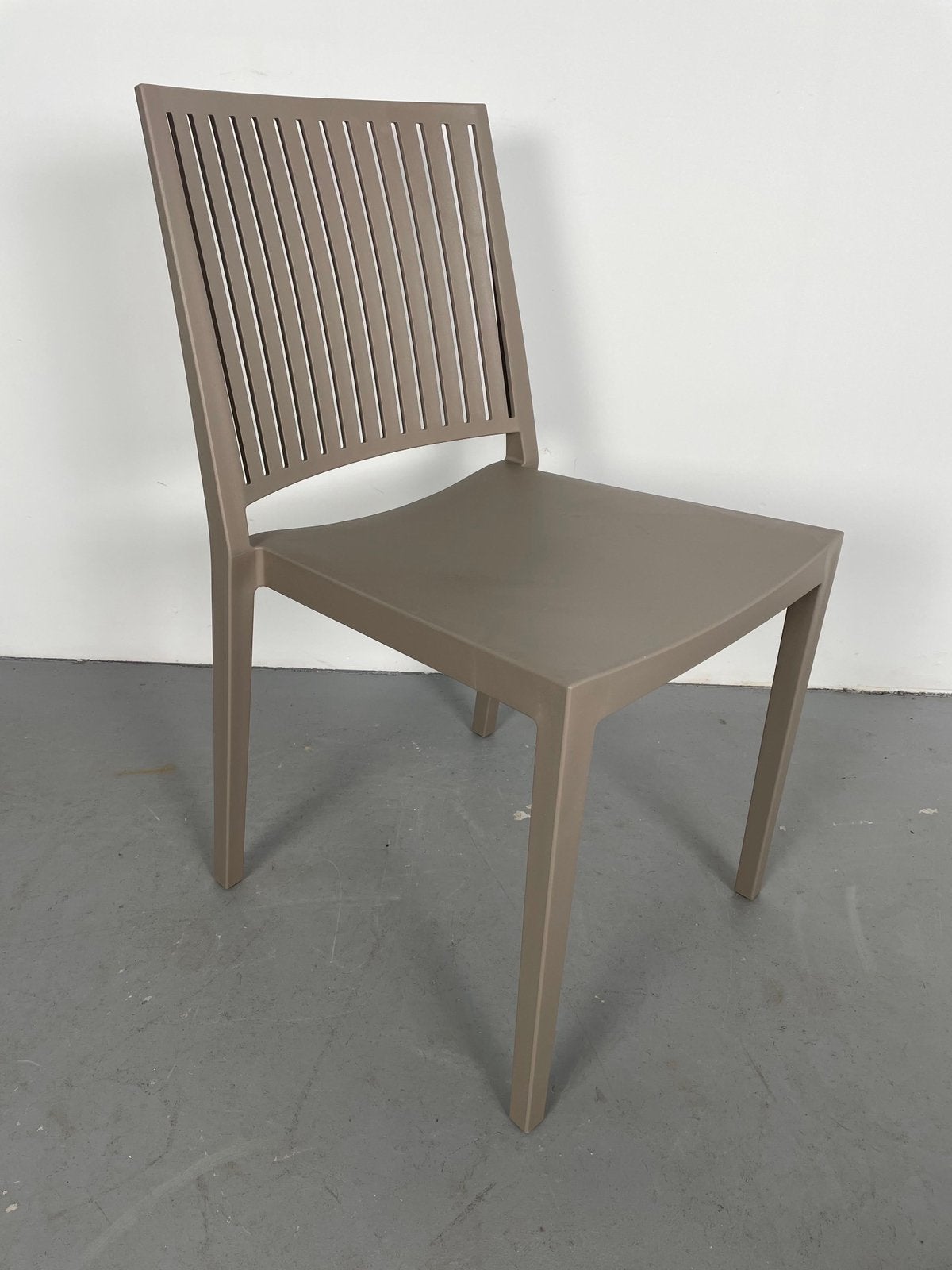 17x Luxe tuinstoelen terrasstoelen stapelstoel, Ophalen, Overige kleuren, Nieuw, X