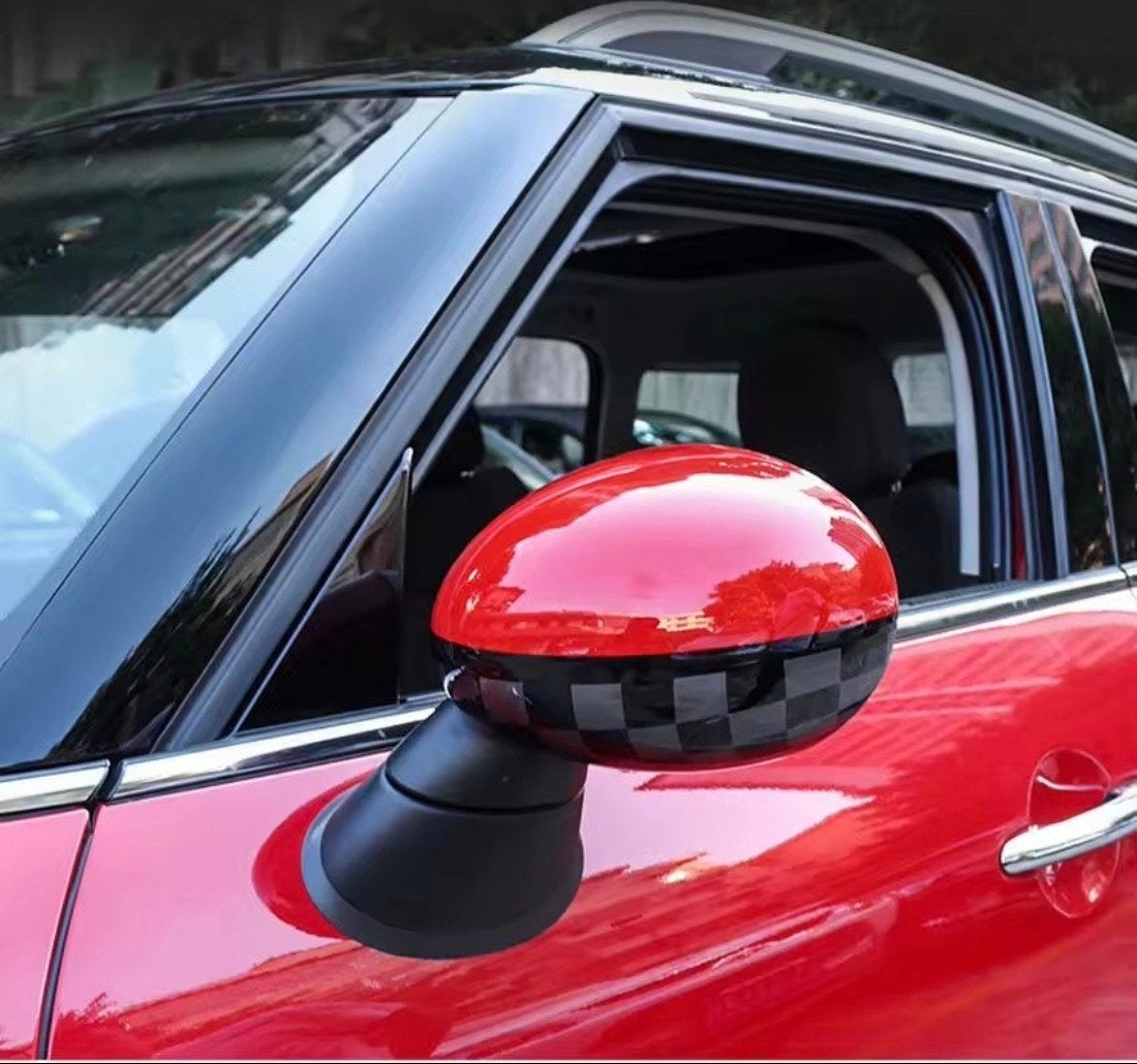 Mini Countryman spiegel covers jcw stijl., Auto-onderdelen, Spiegels, Verzenden, Nieuw, Mini