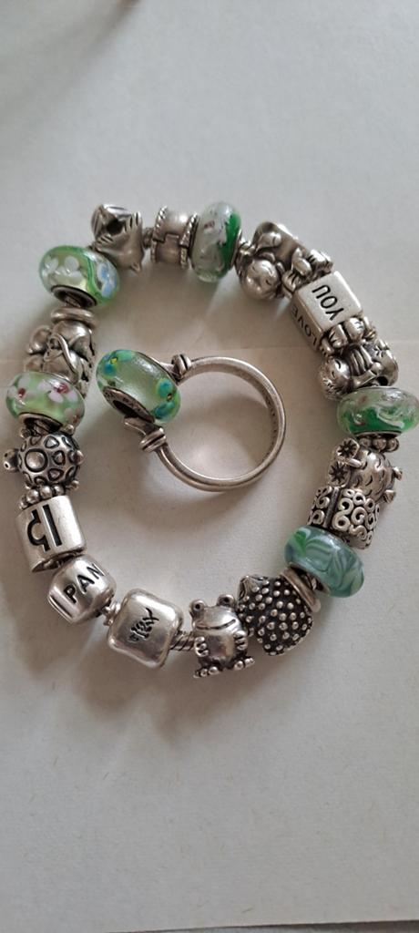 Pandora armbandn, Ophalen, Zo goed als nieuw, Zilver, Zilver