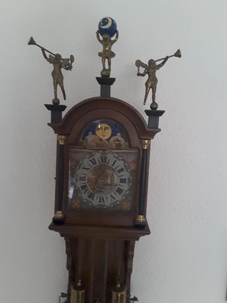 Friese staartklok 1865, Ophalen