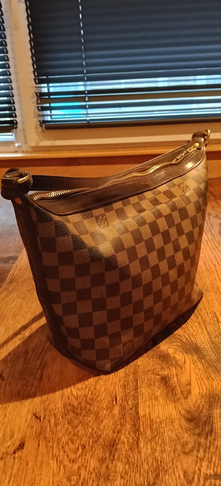 Originele Louis Vuitton tas - Damier Ebene 2006, Ophalen of Verzenden, Gebruikt, Bruin, Schoudertasje