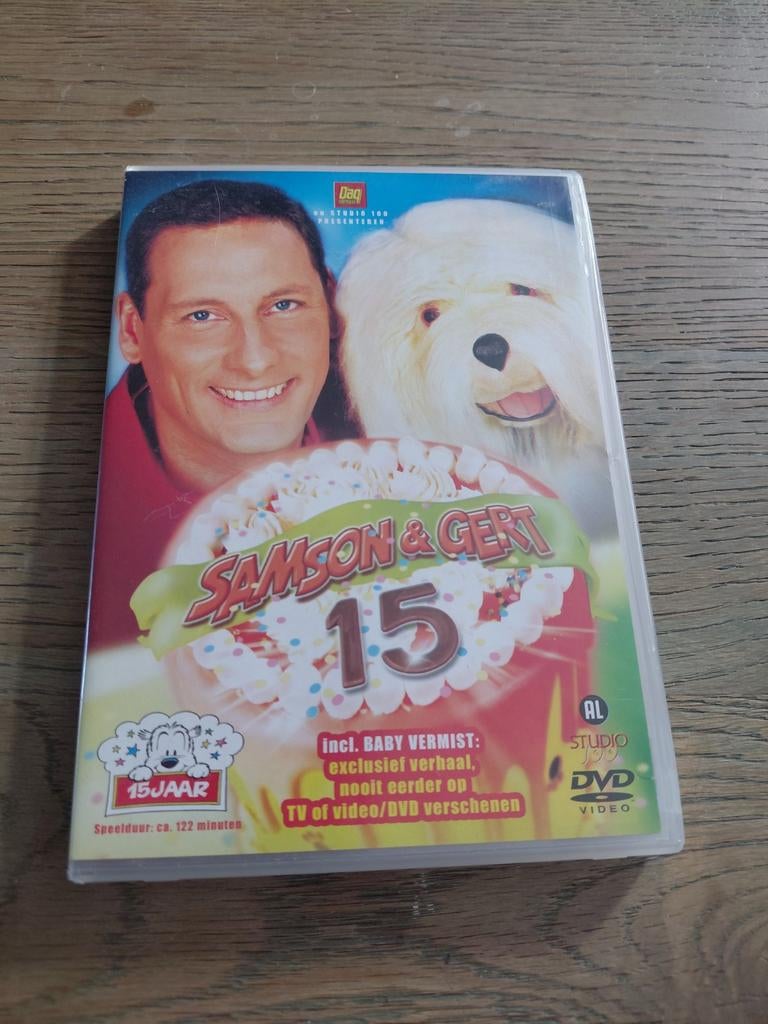 15 jaar Samson en Gert dvd. Studio 100., Cd's en Dvd's, Gebruikt, Alle leeftijden, Ophalen of Verzenden, Komedie