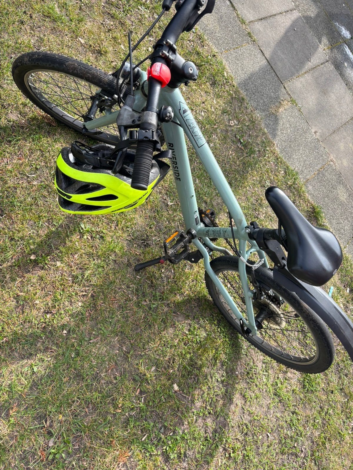 Mountainbike Decathlon 22 inch, Ophalen, Gebruikt, Staal, 20 tot 24 inch