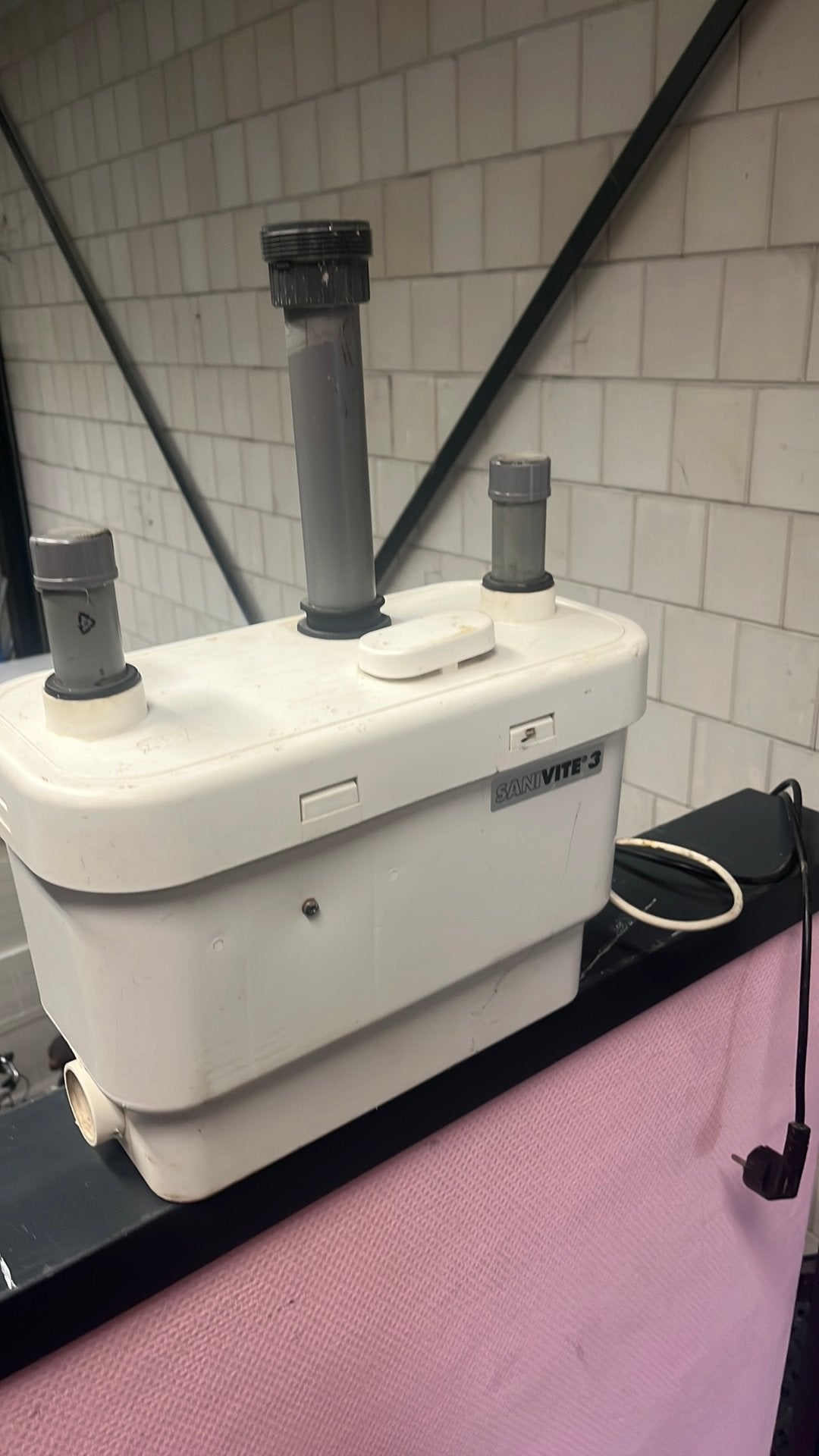Sanibroyeur, Doe-het-zelf en Verbouw, Ophalen, Gebruikt, Toilet