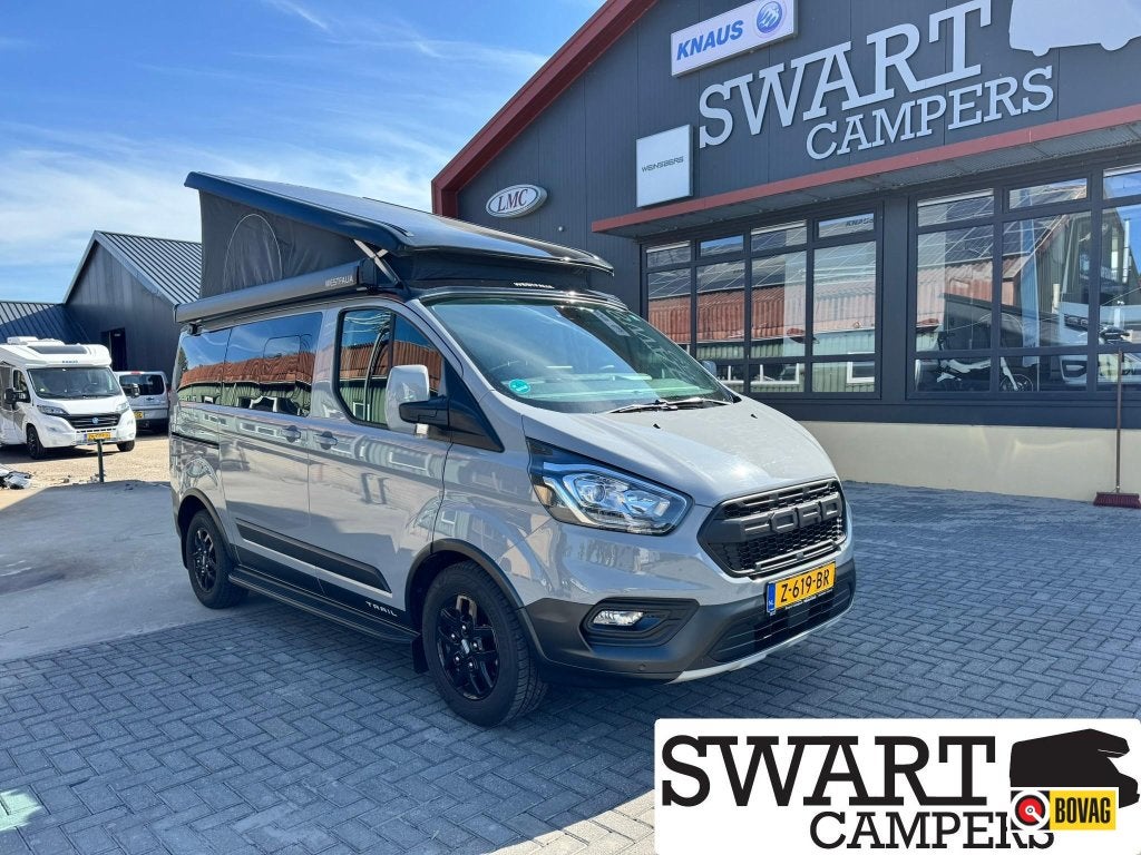 Ford Nugget Westfalia Trail 130 pk vol opties 4 personen, Caravans en Kamperen, Campers, Standaard zit, Ford, Tot en met 2, Bedrijf