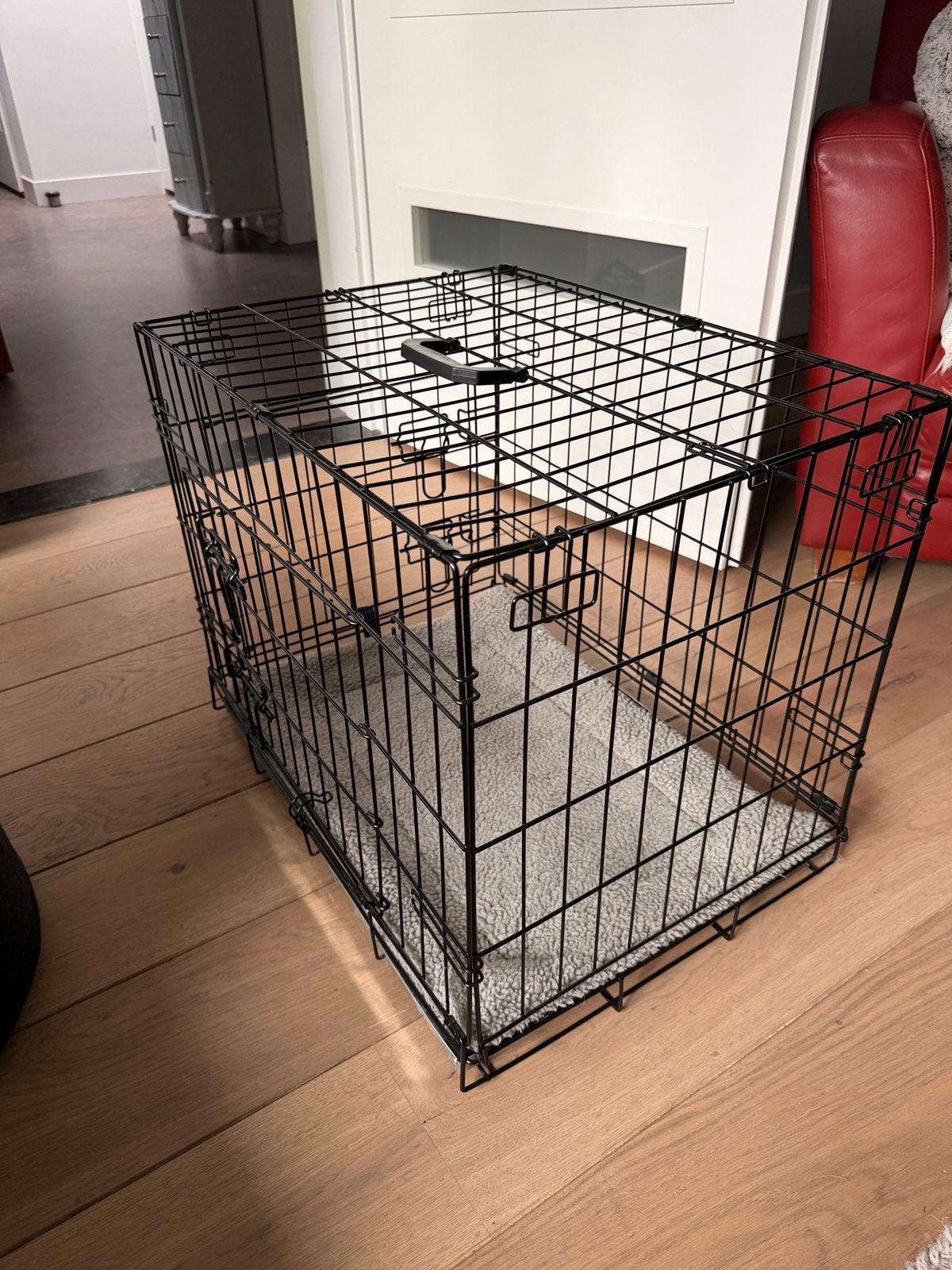 Hondenbench 44 b x 60 l x 49 h, Dieren en Toebehoren, Hondenhokken, Ophalen, Zo goed als nieuw, Minder dan 75 cm, Minder dan 65 cm