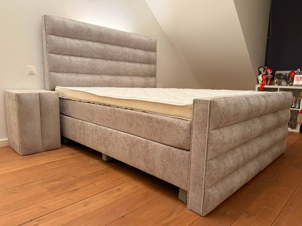 Boxspring op maat Hoofddorp | elke afmeting, Ophalen of Verzenden, Nieuw, 25 tot 50 cm, 200 cm of meer
