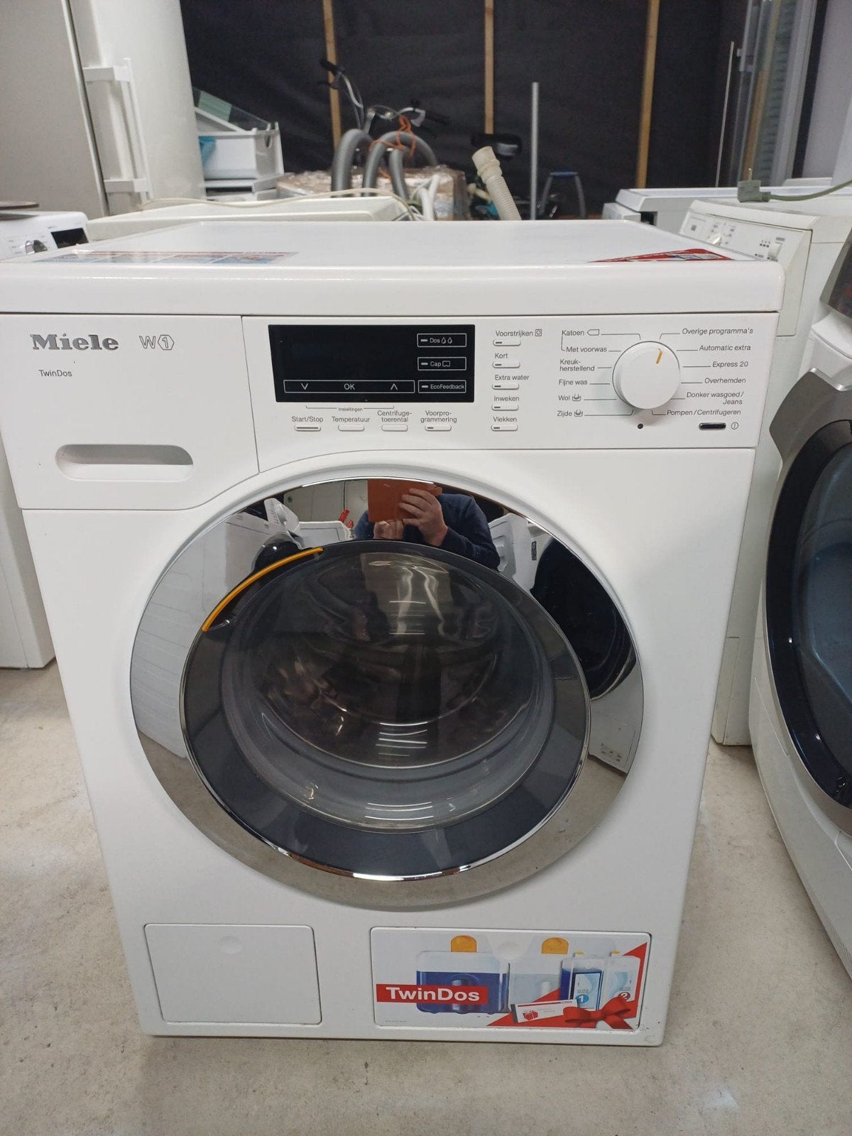 miele W1 wasmachine, Ophalen, 8 tot 10 kg, 85 tot 90 cm, 1600 toeren of meer