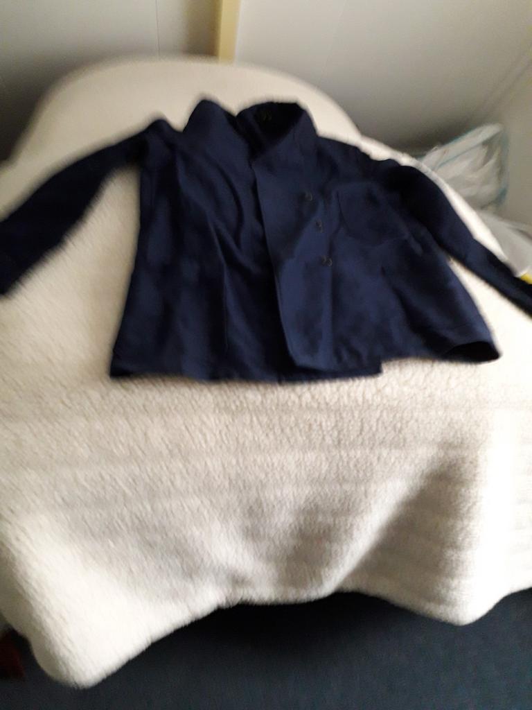 Nieuwe ouderwetse blauwe boerenkiel maat 54, Ophalen of Verzenden
