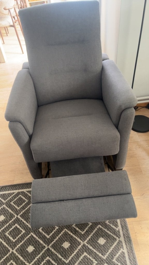 Relax zetel, Ophalen, Zo goed als nieuw, Stof, 75 tot 100 cm