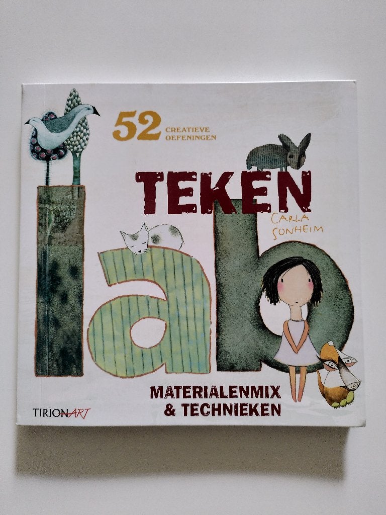 Tekenlab - Carla Sonheim, Boeken, Hobby en Vrije tijd, Verzenden, Zo goed als nieuw, Tekenen en Schilderen
