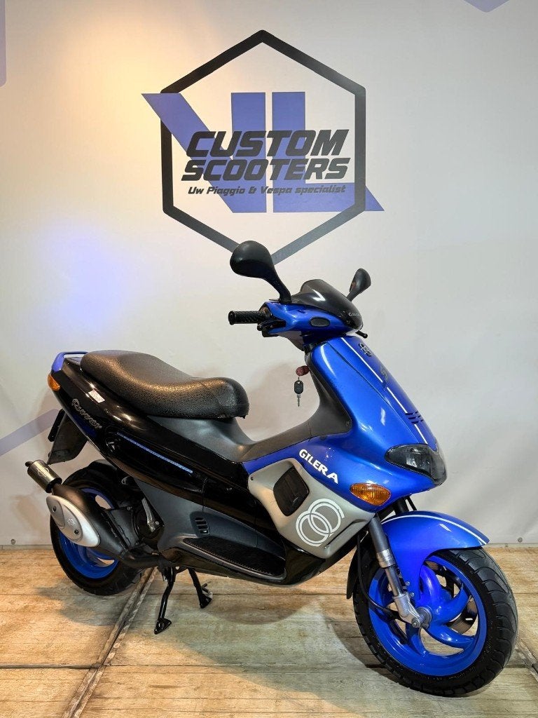 Gilera Runner SP DD 50cc 2000 45km brom scooter blauw/zwart, Overige modellen, Ophalen of Verzenden, Zo goed als nieuw, Info@vlcustomscooters.nl