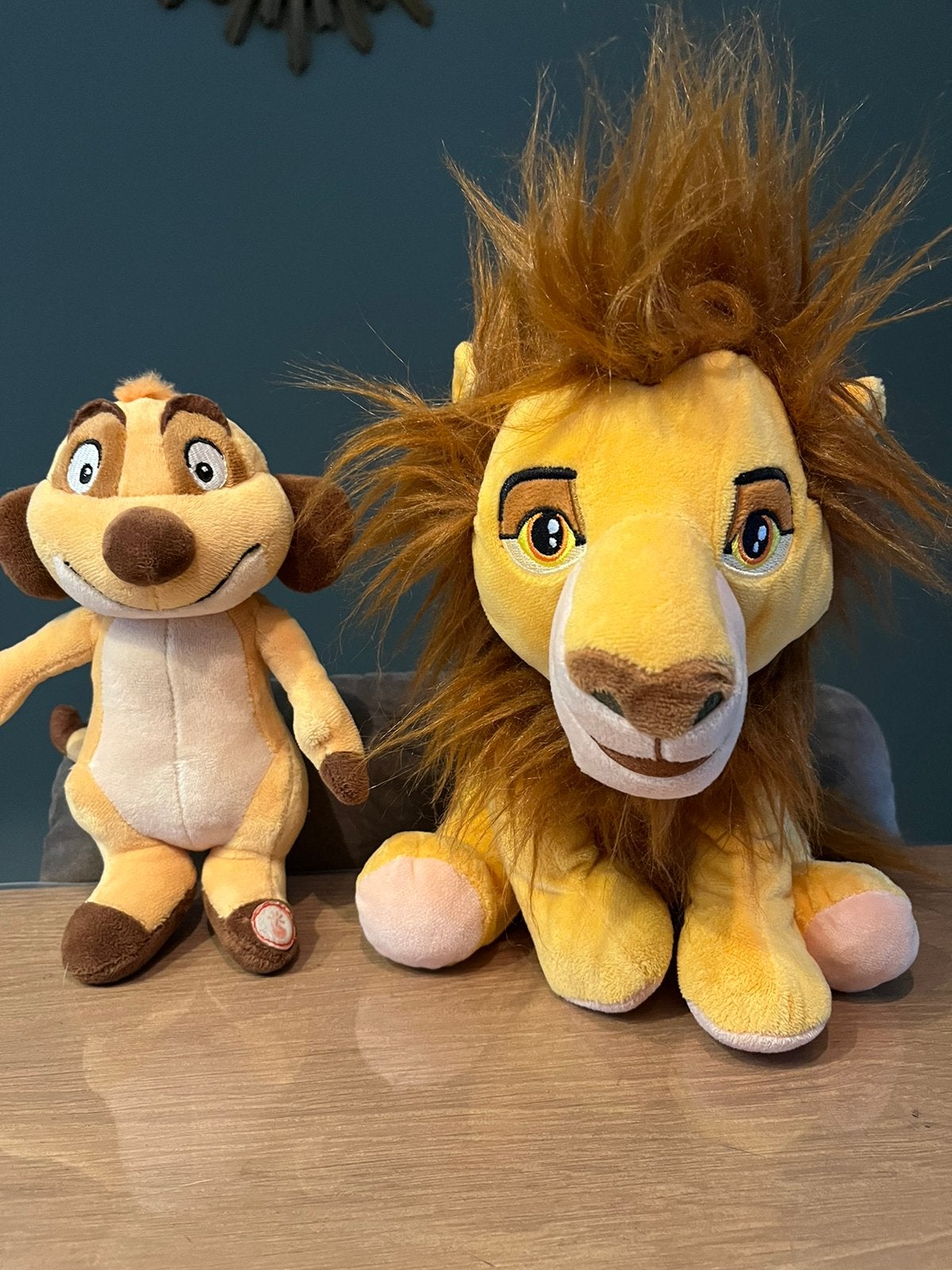 Mooie set Lion King knuffels Disney, Verzamelen, Disney, Ophalen of Verzenden, Leeuwenkoning of Jungle Boek, Zo goed als nieuw