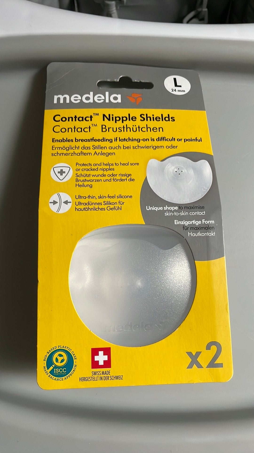 Nieuwe medela tepelhoedjes L, Ophalen of Verzenden, Nieuw, Overige typen