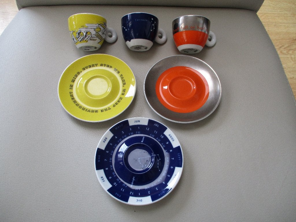 Illy collection 2006 - porselein - espresso, Ophalen of Verzenden, Zo goed als nieuw