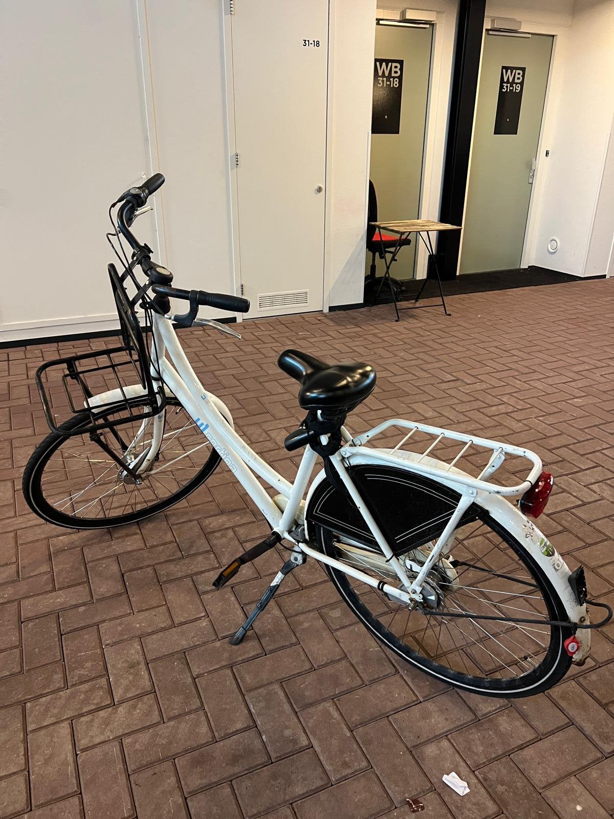 Cortina U1 - Damesfiets / Stadsfiets - Wit, Ophalen, Zo goed als nieuw, Overige merken