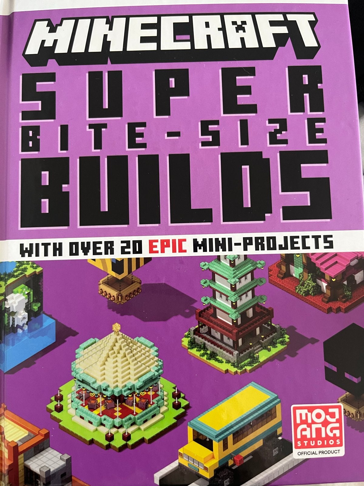 Minecraft Super Bite-Size Builds Boek, Ophalen, Nieuw, Non-fictie