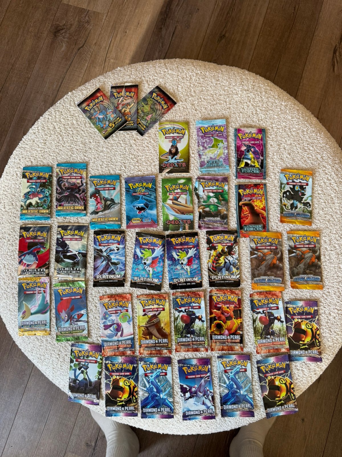 Lege booster packs Pokemon, Ophalen of Verzenden, Gebruikt, Booster