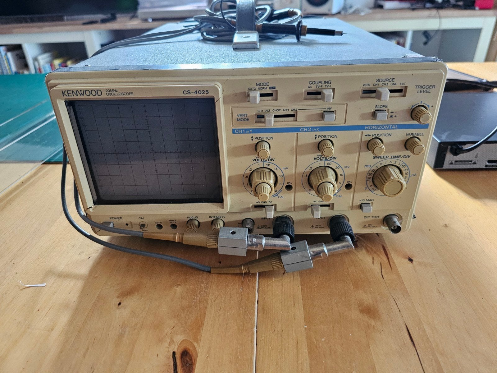 Kenwood CS-4025 Oscilloscope - Vintage Meetapparaat, Ophalen, Gebruikt
