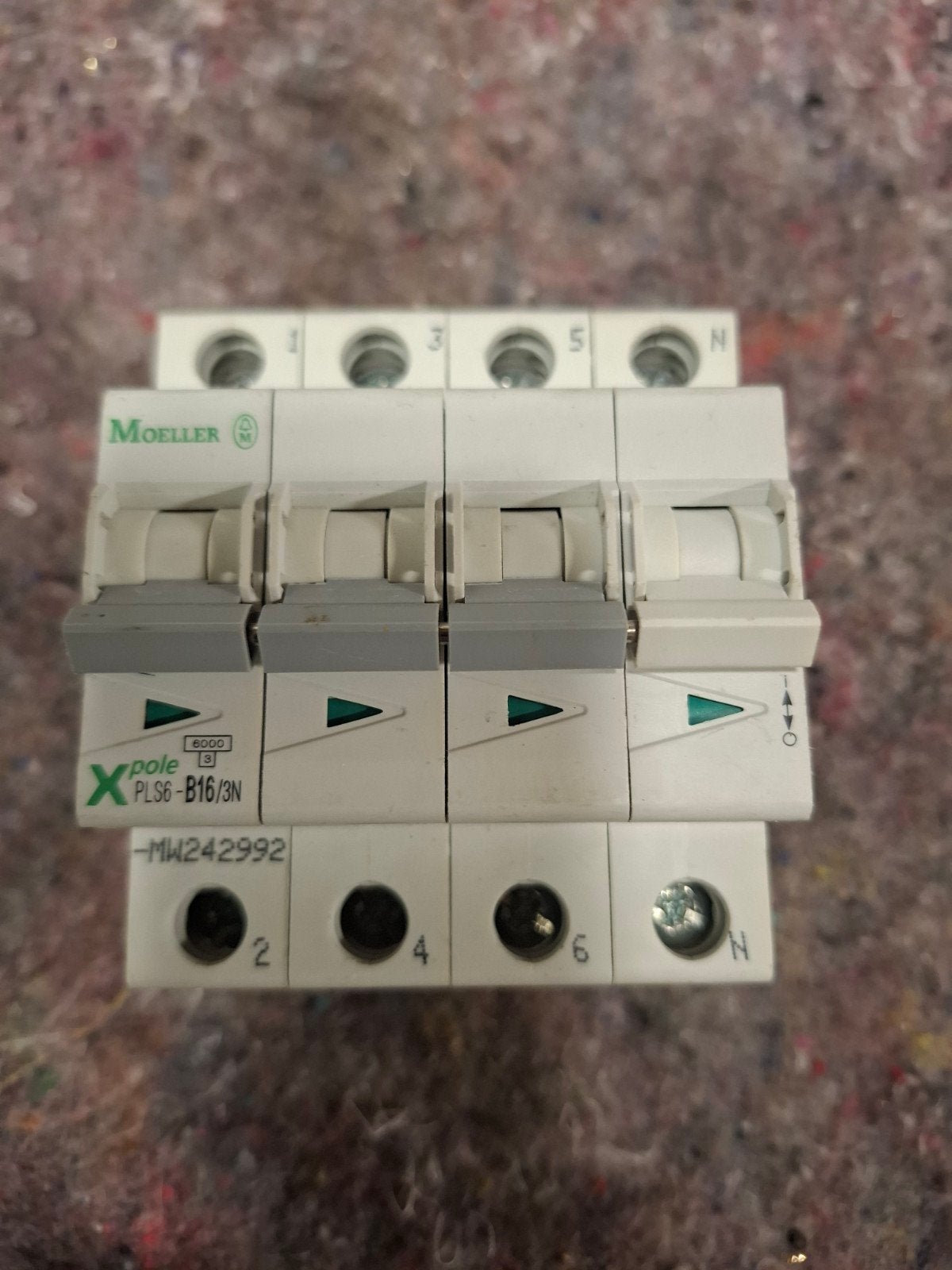 Moeller Xpole PLS6-B16/3N Installatieautomaat, Ophalen of Verzenden, Gebruikt, Overige merken, Installatieautomaat