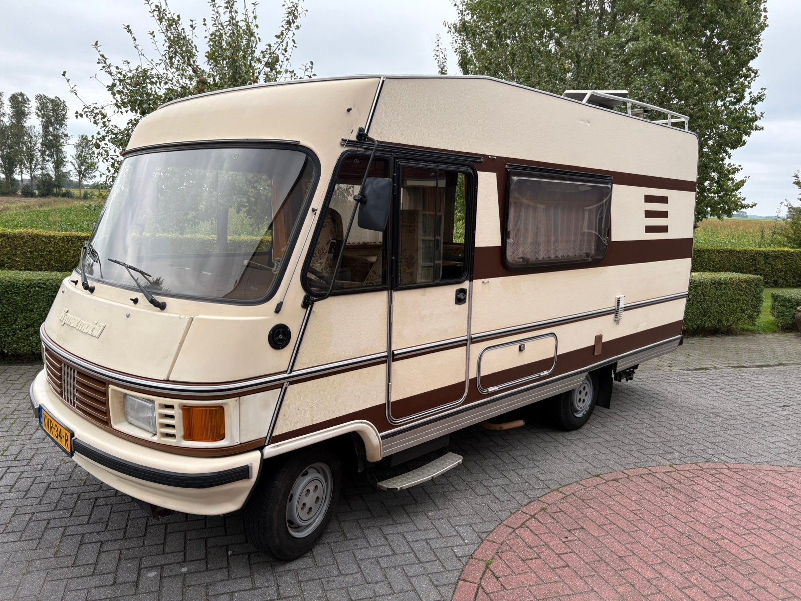 Hymer B544 Fiat Ducato bj 1986 161.000km 3e eigenaar, Chemisch toilet, Ringverwarming, Fiat, Treinzit
