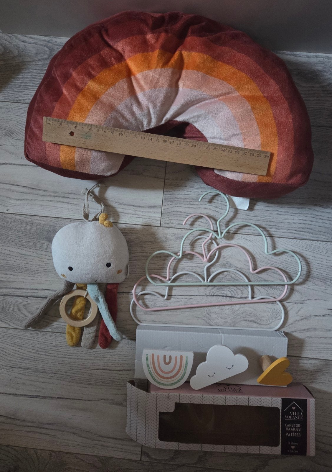 set: Nieuwe kapstokken,hangers&kussen muziekdoos Babydream, Overige merken, Nieuw, Ophalen of Verzenden, Kapstokje