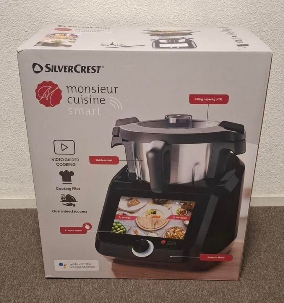 Silvercrest Monsieur Cuisine Smart Nieuw, Witgoed en Apparatuur, Keukenmixers, 2 tot 3 liter, Ophalen, Nieuw, 3 snelheden of meer