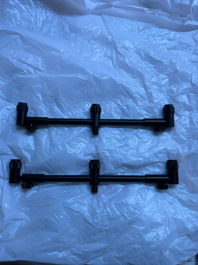 Solar Blacklite A1 3 Rod Buzzerbars Medium (2x), Watersport en Boten, Hengelsport | Karpervissen, Ophalen, Zo goed als nieuw, Overige typen