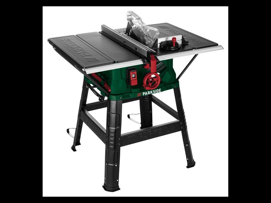 Parkside tafelcirkelzaag, Ophalen, 1200 watt of meer, Cirkelzaag, 30 tot 70 mm