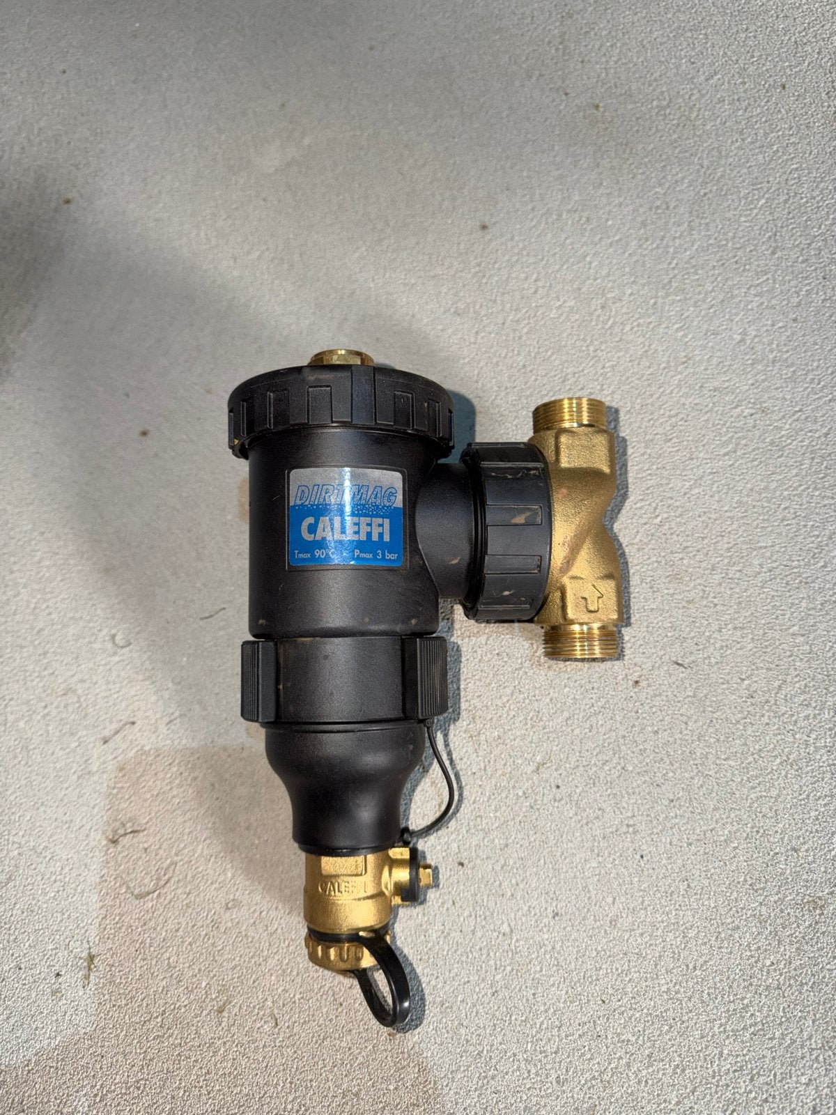 Caleffi vuilafscheider - 2 jaar oud, Ophalen of Verzenden, Gebruikt, Overige typen