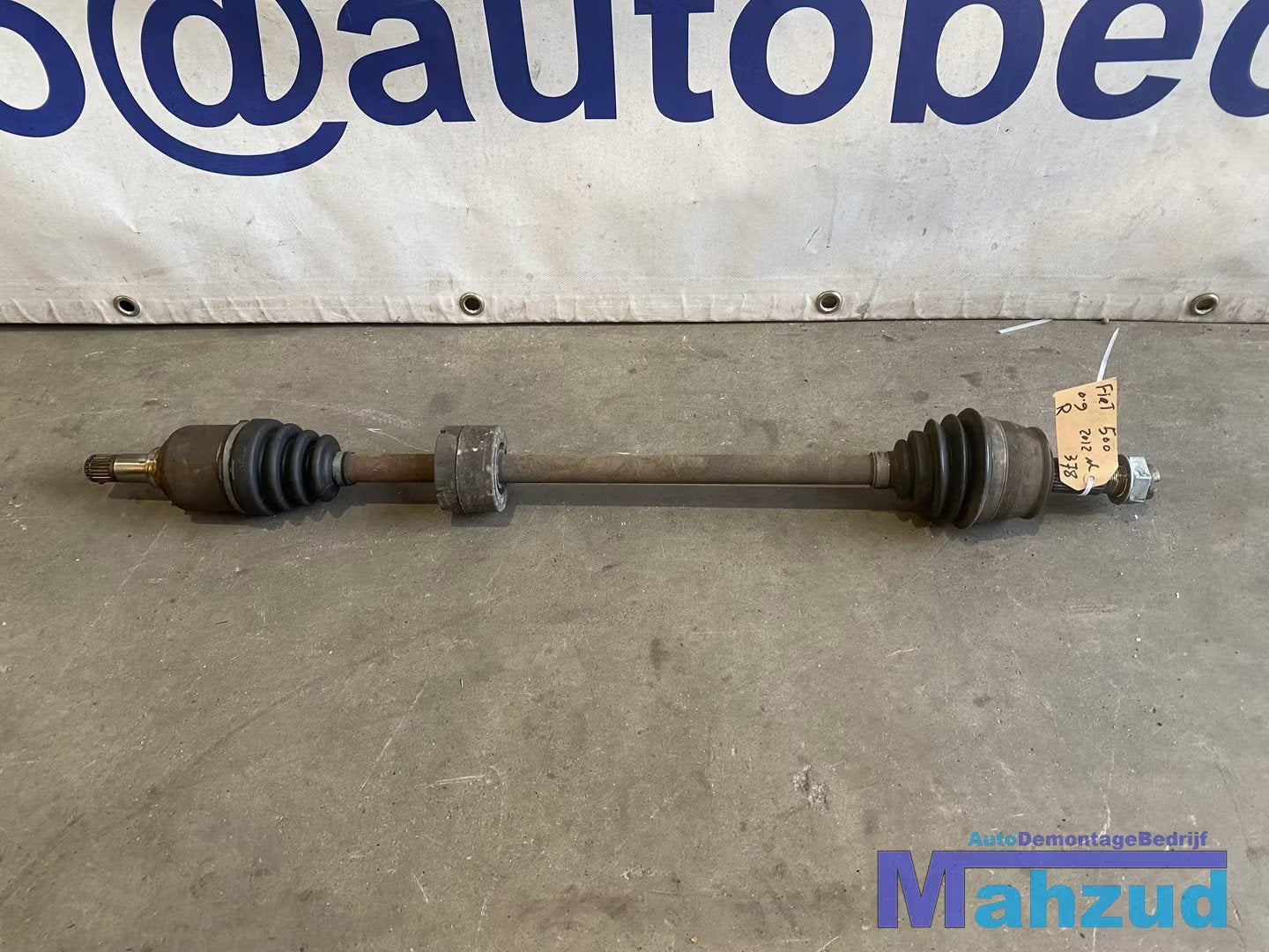 FIAT 500 Rechts aandrijfas automaat automaatbak 2007+, Gebruikt, Stellantis Europe S.p.A., Ophalen of Verzenden, Info@stellantis.com