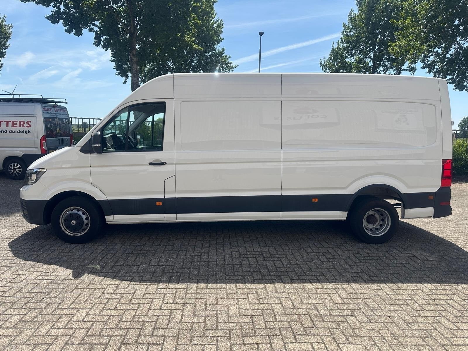 Volkswagen Crafter 180PK  L3H3 DUBBEL LUCHT NL kenteken, Auto's, Bestelauto's, Adaptive Cruise Control, Airbags, Airconditioning