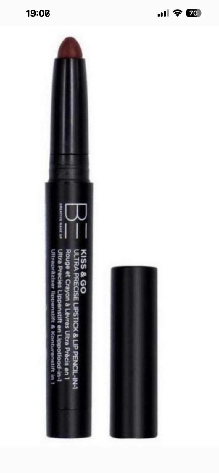 Lippenstift&lippotlood be creative, Ophalen of Verzenden, Nieuw, Rood, Lippen
