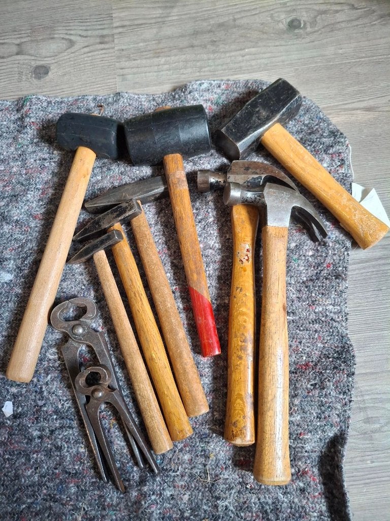 HAMERS  EN  NIJPTANGEN, Ophalen of Verzenden, Gebruikt, Hamer, Overige merken